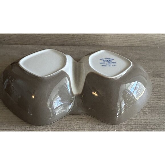 Winfield Desert Dawn Oval Divided Bowl Serving Vegetable USA Hand Crafted - Picture 5 of 8